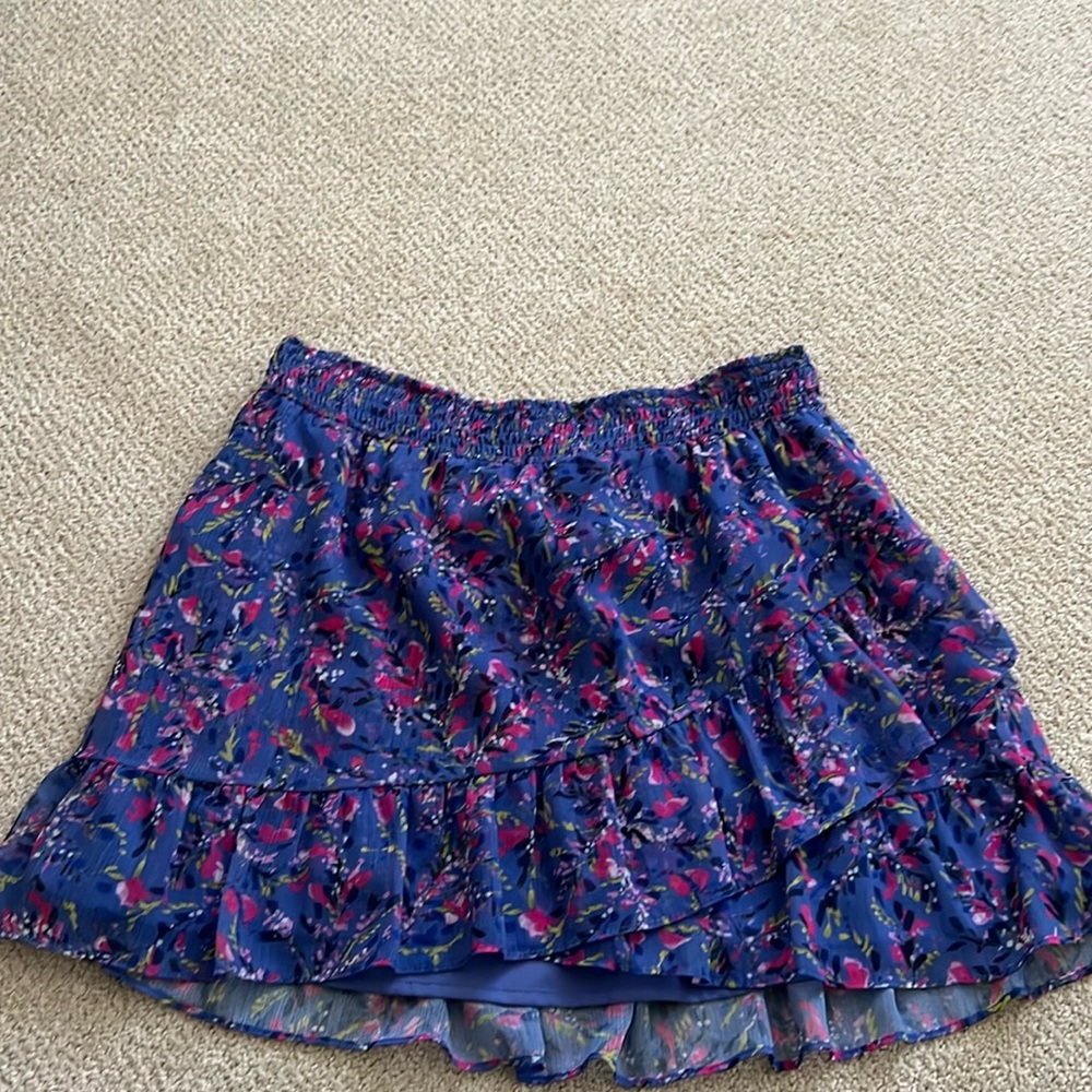 French Connection size small floral mini skirt